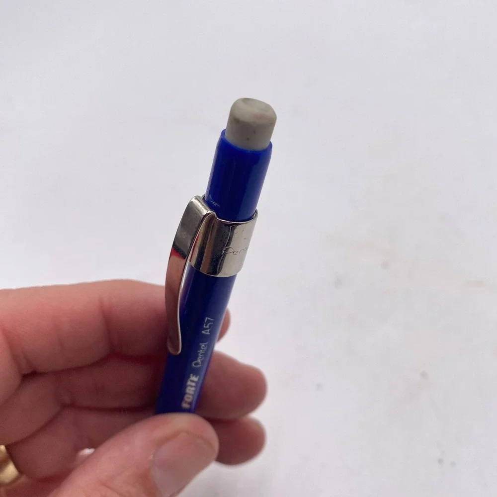 Pentel Forte A57 Mechanical Pencil 0.7mm Blue Vintage Writing Drafting Japan SEO